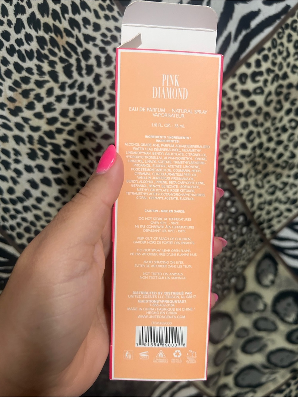 United Scents Pink Diamond for Her Eau De Parfum - Picture 3 of 3